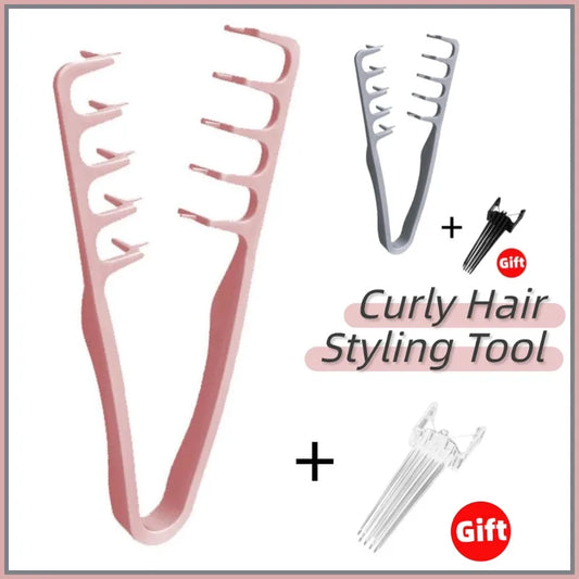 Wide Tooth Hair Root Lifter Comb – Volume & Texture Tool Hair Styling Comb Oasis Select