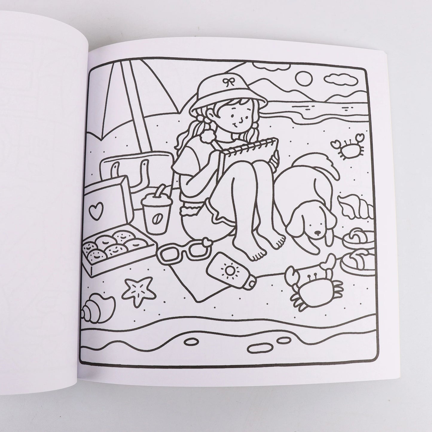 Cozy Atmosphere Relaxing Coloring Book Adults Teens Bold