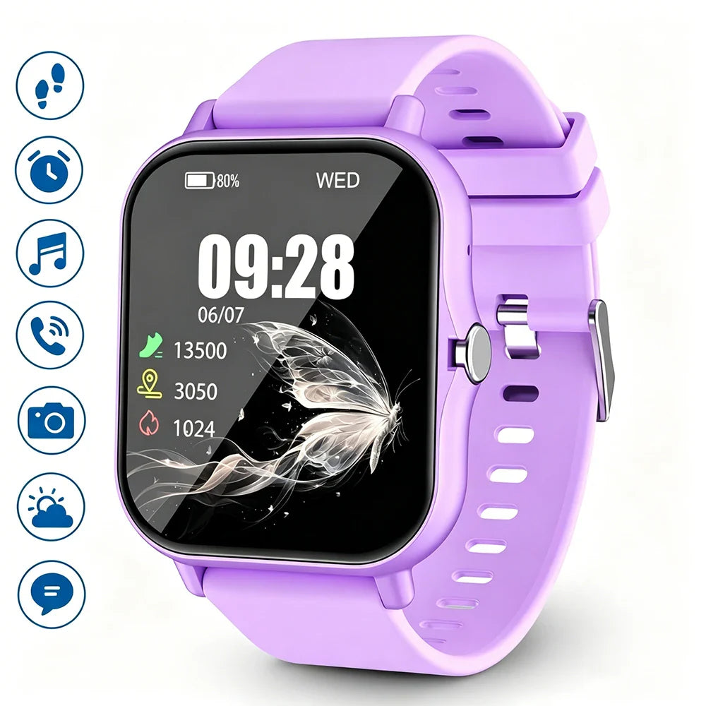 ERUN 1.83" HD Smartwatch – Calling, Sleep & Fitness Tracker