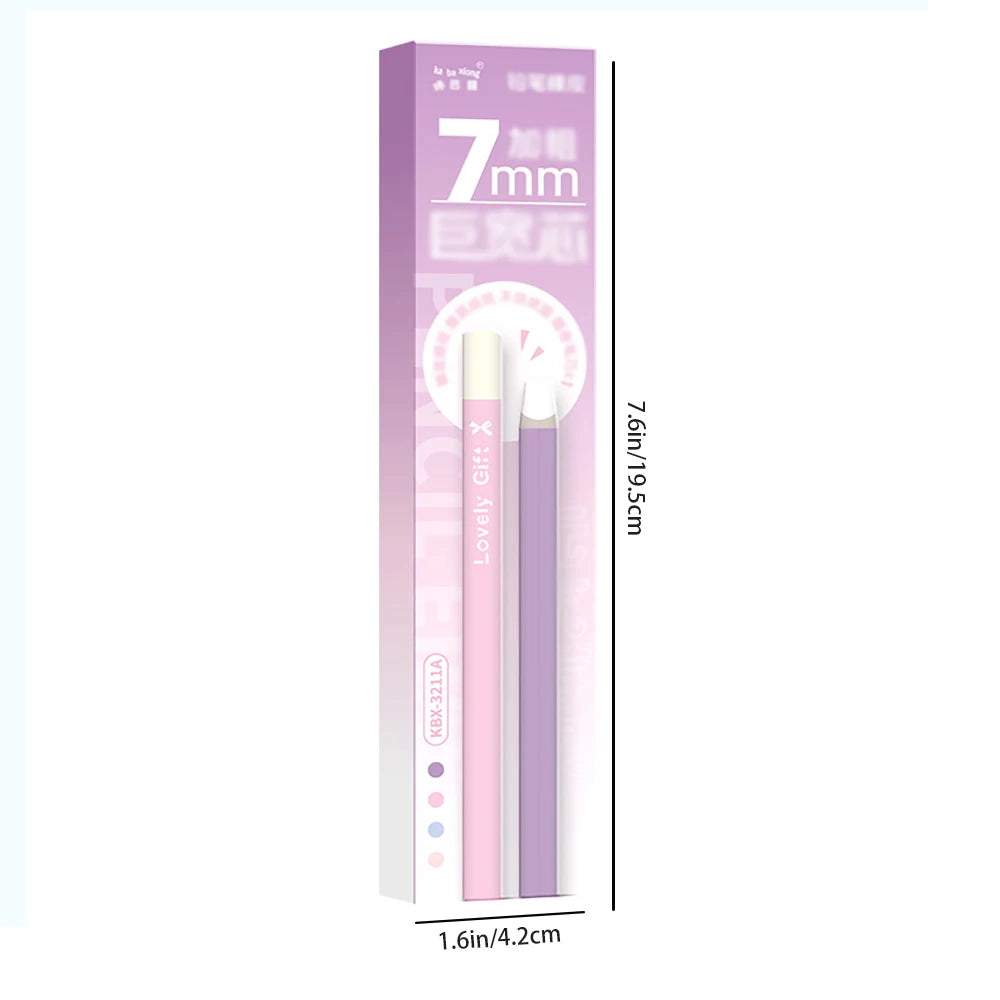 4 Wide Core Pencil Eraser Student Specific Art Detail Widened Strip