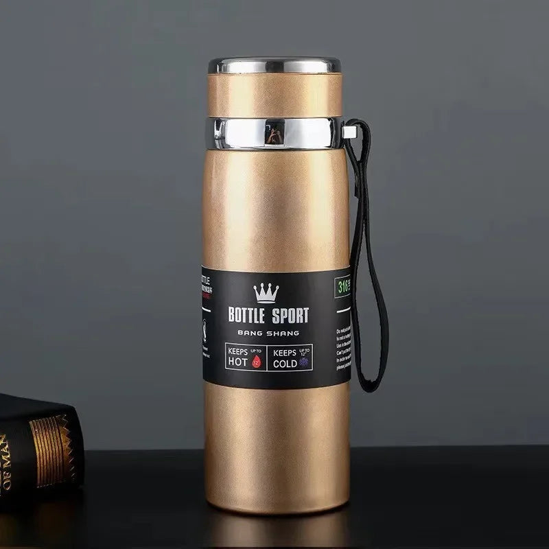 1000ml Stainless Steel Vacuum Thermos Flask – Leakproof