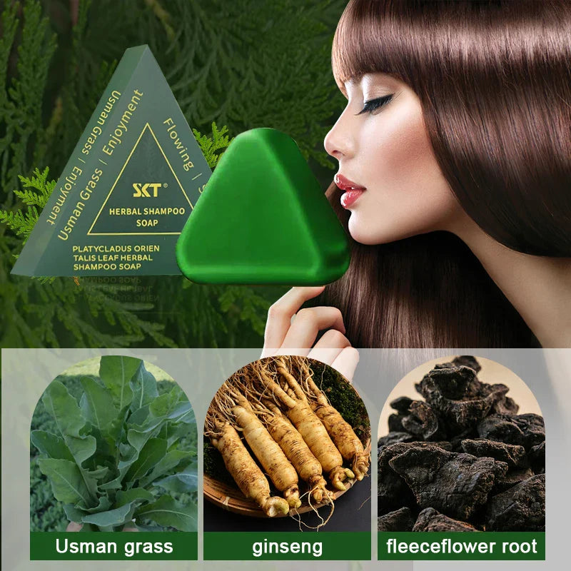 Chinese Herbal Shampoo Bar – Ginseng & Arborvitae Extract