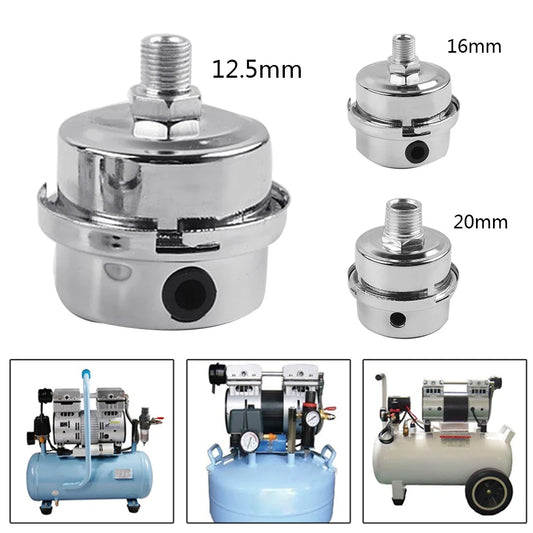 Air Compressor Muffler Noise Filter – 12.5mm 16mm 20mm Compressor Muffler Filter Oasis Select