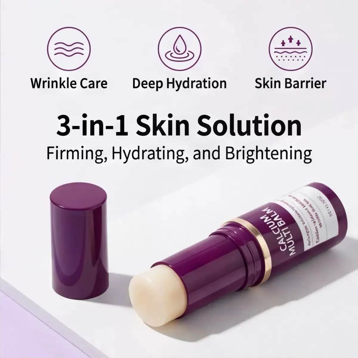 Calcium Collagen Multi Balm Stick – Firming & Hydrating Moisturizer Firming Balm Stick Peaceful Pleasures Health and Wellness