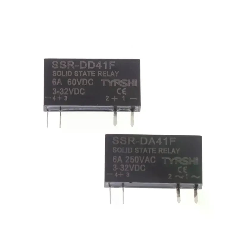 Slim SSR DIN Rail Relay Module 3-32VDC Non-Contact 6A Switch Solid State Relay Peaceful Pleasures Health and Wellness