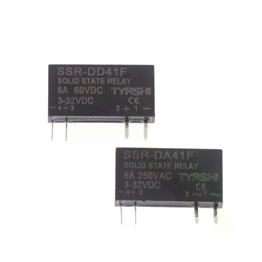 Slim SSR DIN Rail Relay Module 3-32VDC Non-Contact 6A Switch Solid State Relay Peaceful Pleasures Health and Wellness