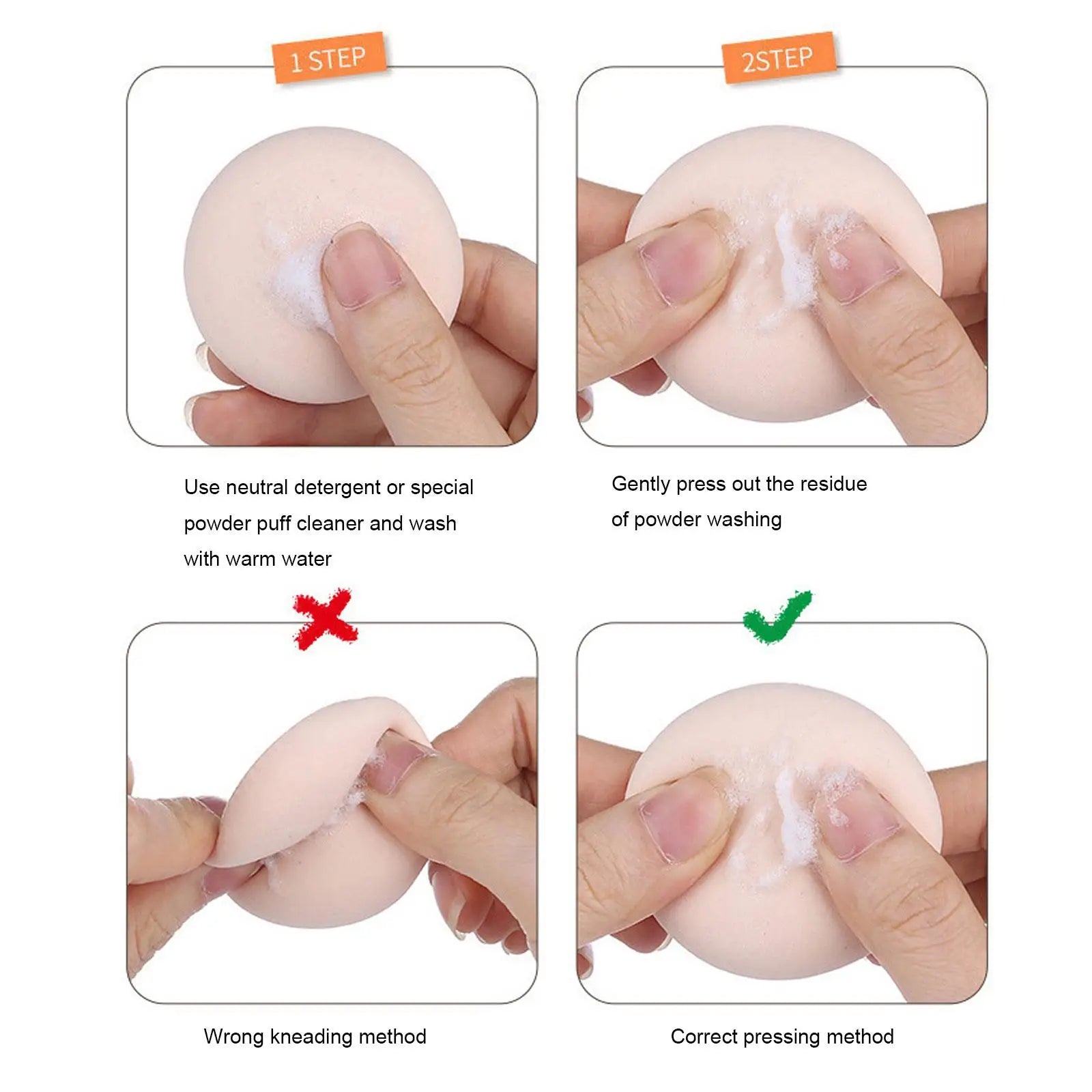 1Pcs Triangle Powder Puff For Loose Powder Liquid Cosmetic Soft Plush Powder Puff Makeup Foundation Puff Makeup Tool Peaceful Pleasures Health and Wellness