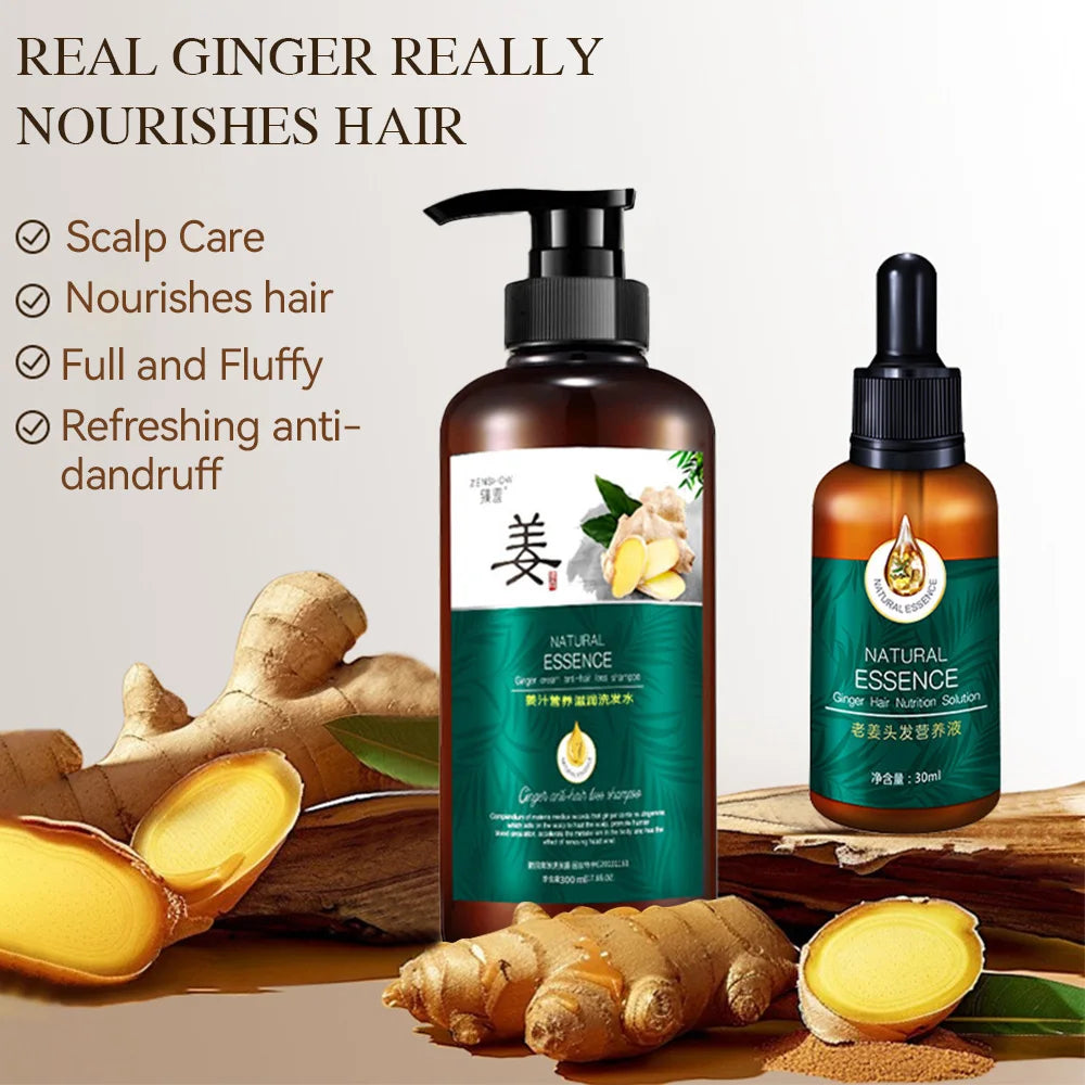 Ginger Hair Growth Shampoo – Anti Hair Loss & Repair 500ml