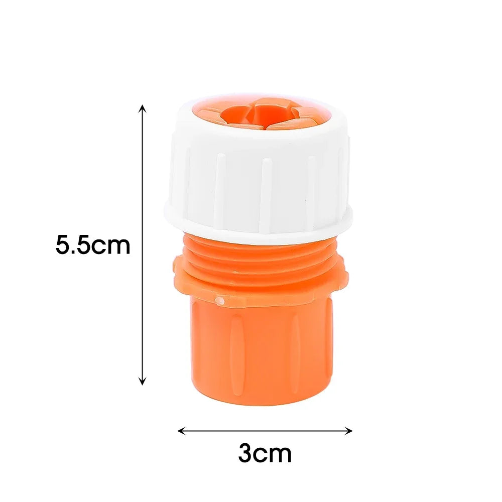2PCS Water Hose Quick Connectors Universal Faucet Interface Backflow-proof Irrigation Fast Joints Garden Watering Pipe gardena Peaceful Pleasures Health and Wellness