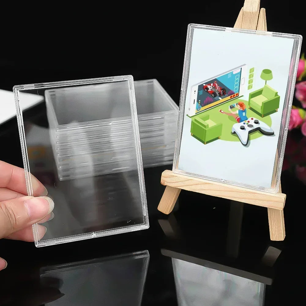 Clear Acrylic Snap Card Display Case – Trading & Kpop Photo
