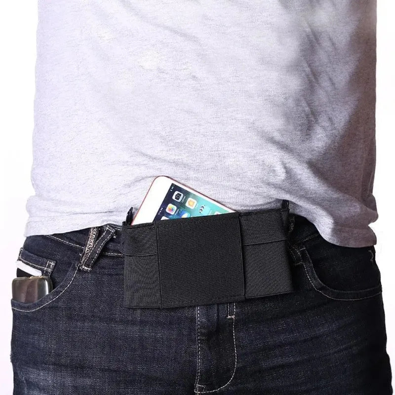 Invisible Waist Pouch Belt – Waterproof Anti-Theft Fanny Pack
