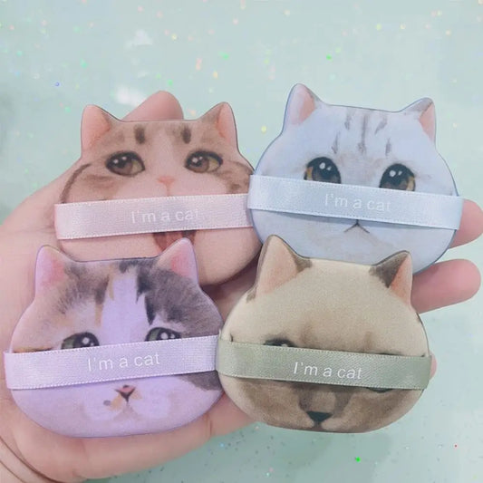 BIOAOUA Cat Air Cushion Powder Puff – Dry Wet Foundation Makeup Puff Applicator Oasis Select