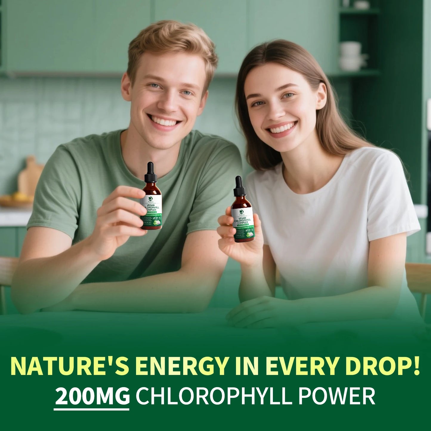 Chlorophyll Liquid Drops 30ml – Cleanse, Skin & Gut Health Peaceful Pleasures Health and Wellness