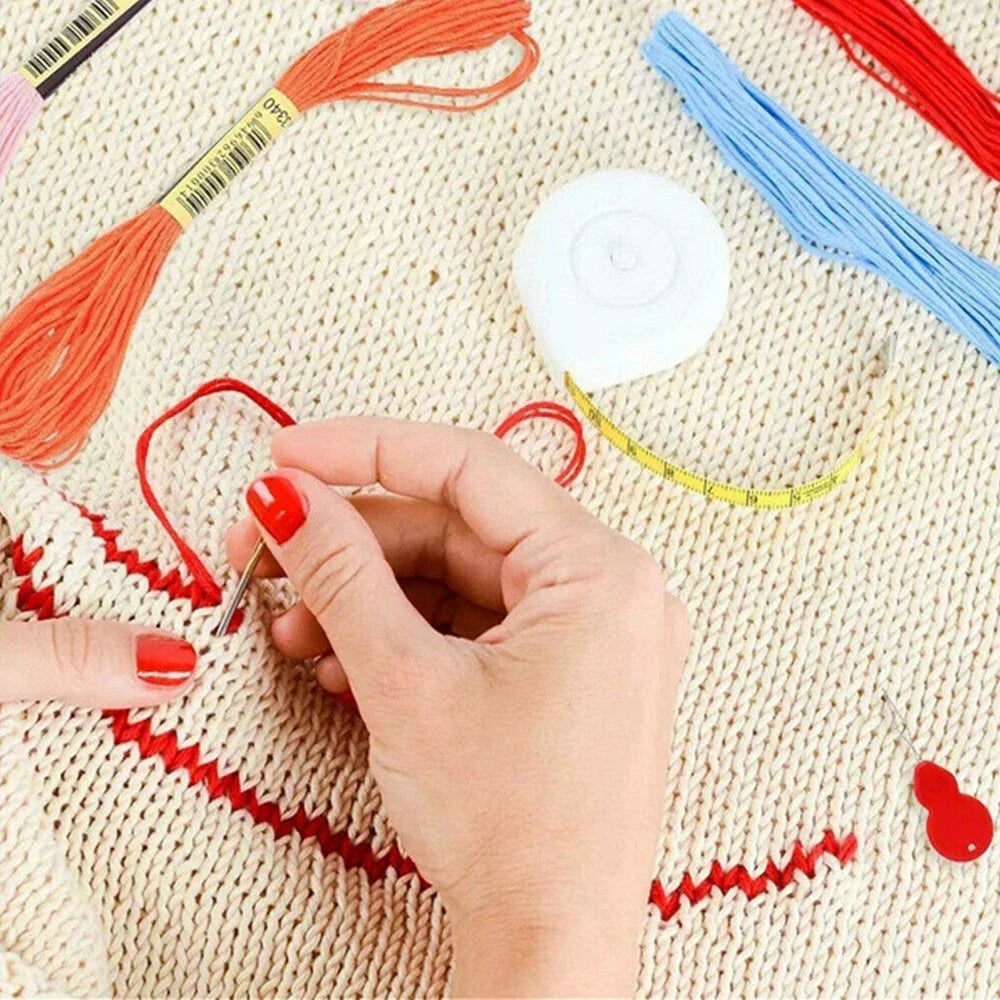Mixed Embroidery Thread Floss Kit – 100/200/447 Cotton Skeins
