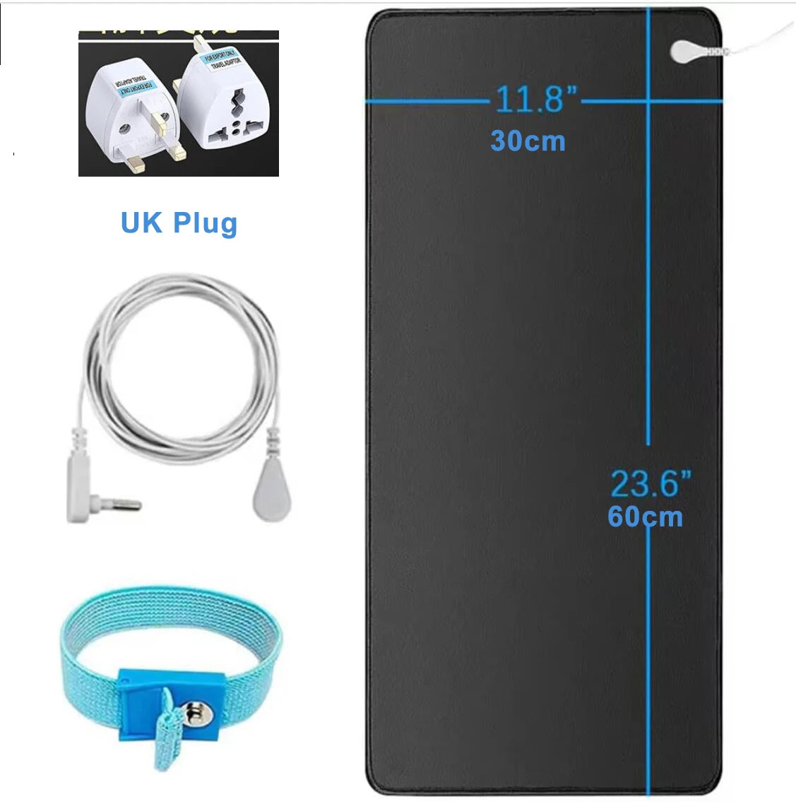 VamsLuna Earthing Grounding Mat & Wristband | Sleep & Anxiety