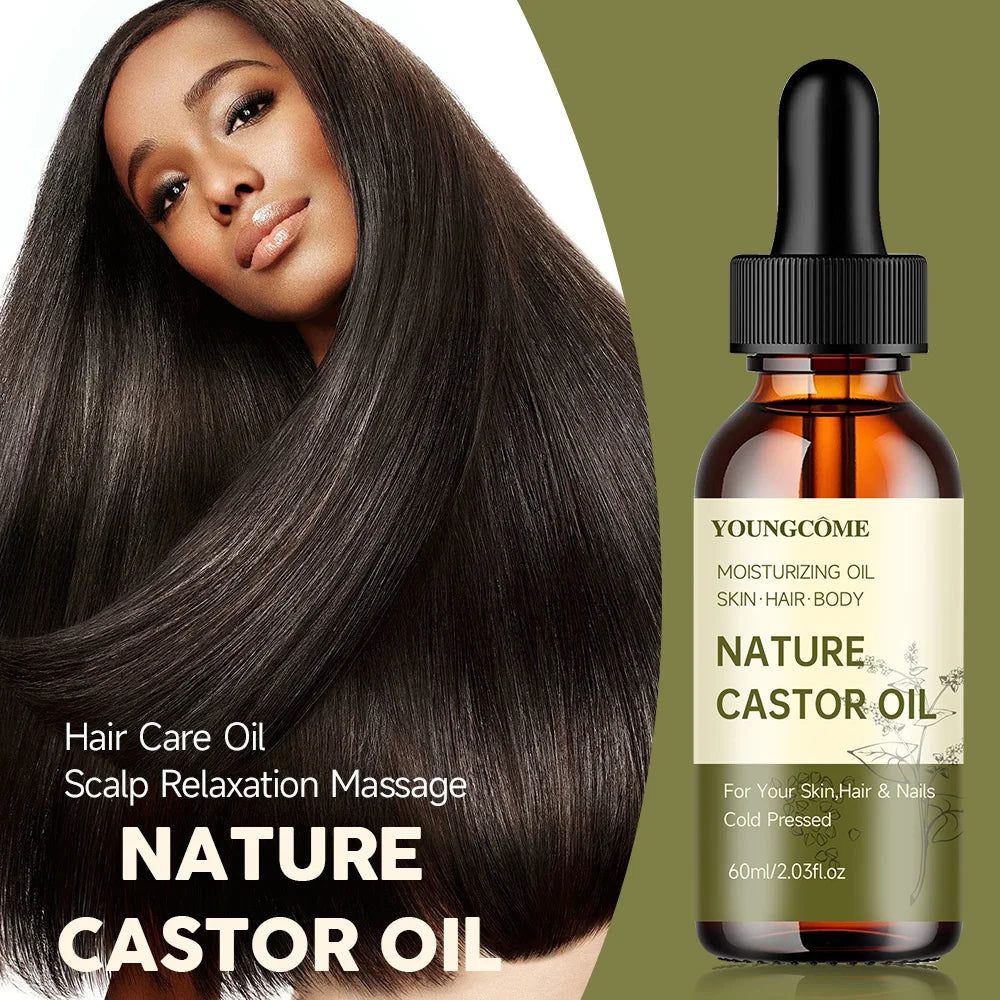 Organic Black Castor Oil – Hair, Skin & Body Moisturizer