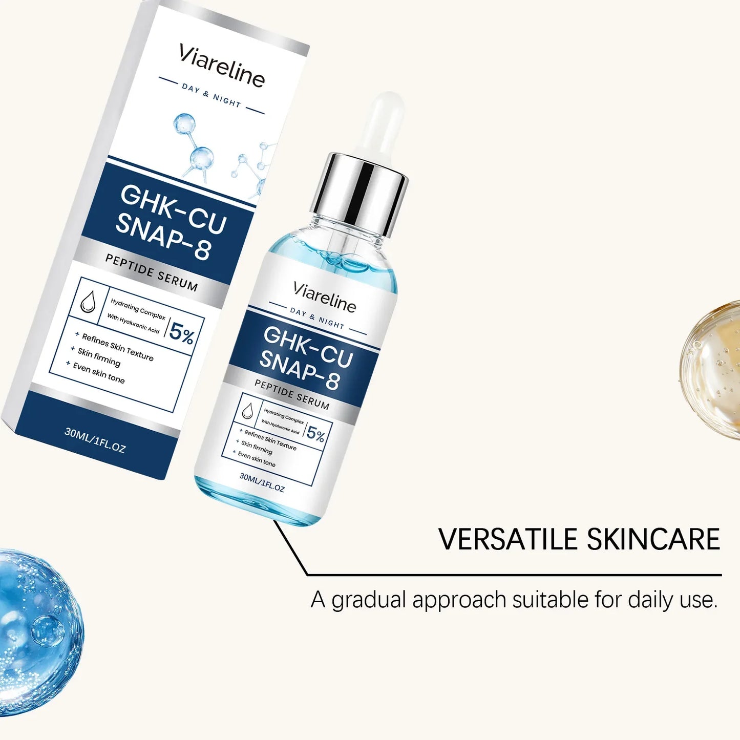 Viareline Copper Peptide Serum – Anti-Aging & Brightening