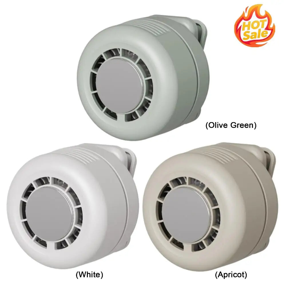 Silent Clip Fan 3-Speed 1800mAh USB-C Rechargeable Portable