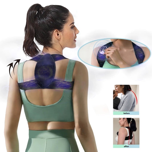 EMS Microcurrent Back Massager & Posture Corrector | Lumbar Relief EMS Posture Corrector Peaceful Pleasures Health and Wellness