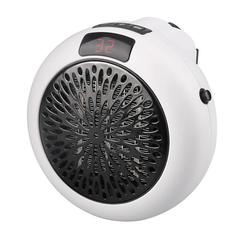 Air Heater Silent Remote Fast Heat Thermostat Electric Portable Heater Mini Wall Mount Home Office Desktop Warm Air Heater Peaceful Pleasures Health and Wellness