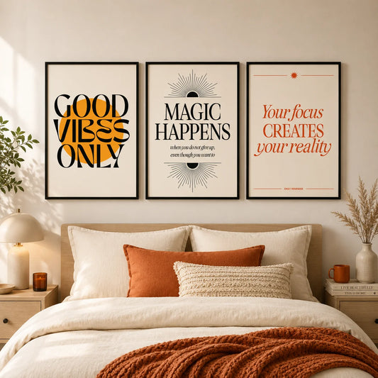 Nordic Minimalist Inspirational Quote Canvas Wall Art Print Canvas Wall Art Peaceful Pleasures Health and Wellness
