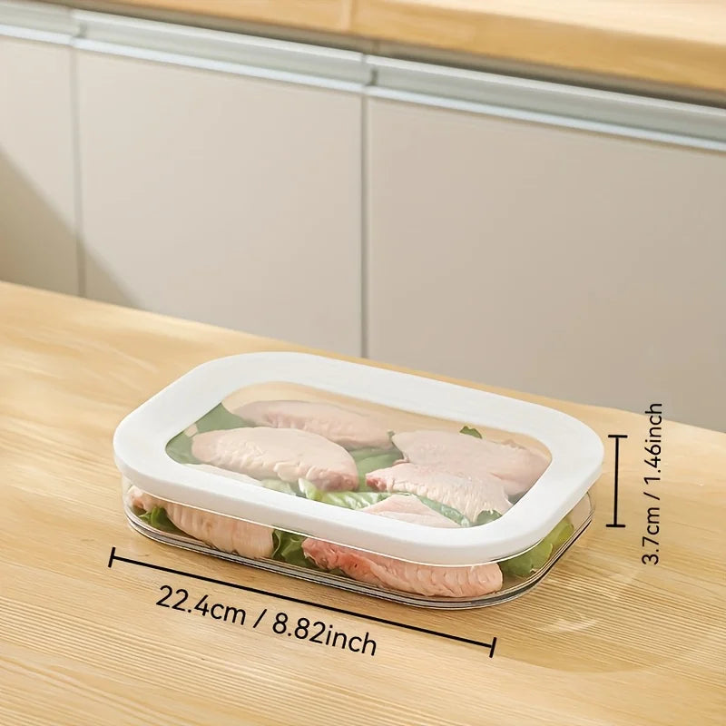 Stackable Cold Cuts & Deli Meat Storage Containers with Clear Lids Food Storage Container Peaceful Pleasures Health and Wellness 1 Floor