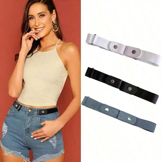 Elastic Waist Invisible Belt for Dress & Jacket – Unisex Elastic Fashion Belt Peaceful Pleasures Health and Wellness