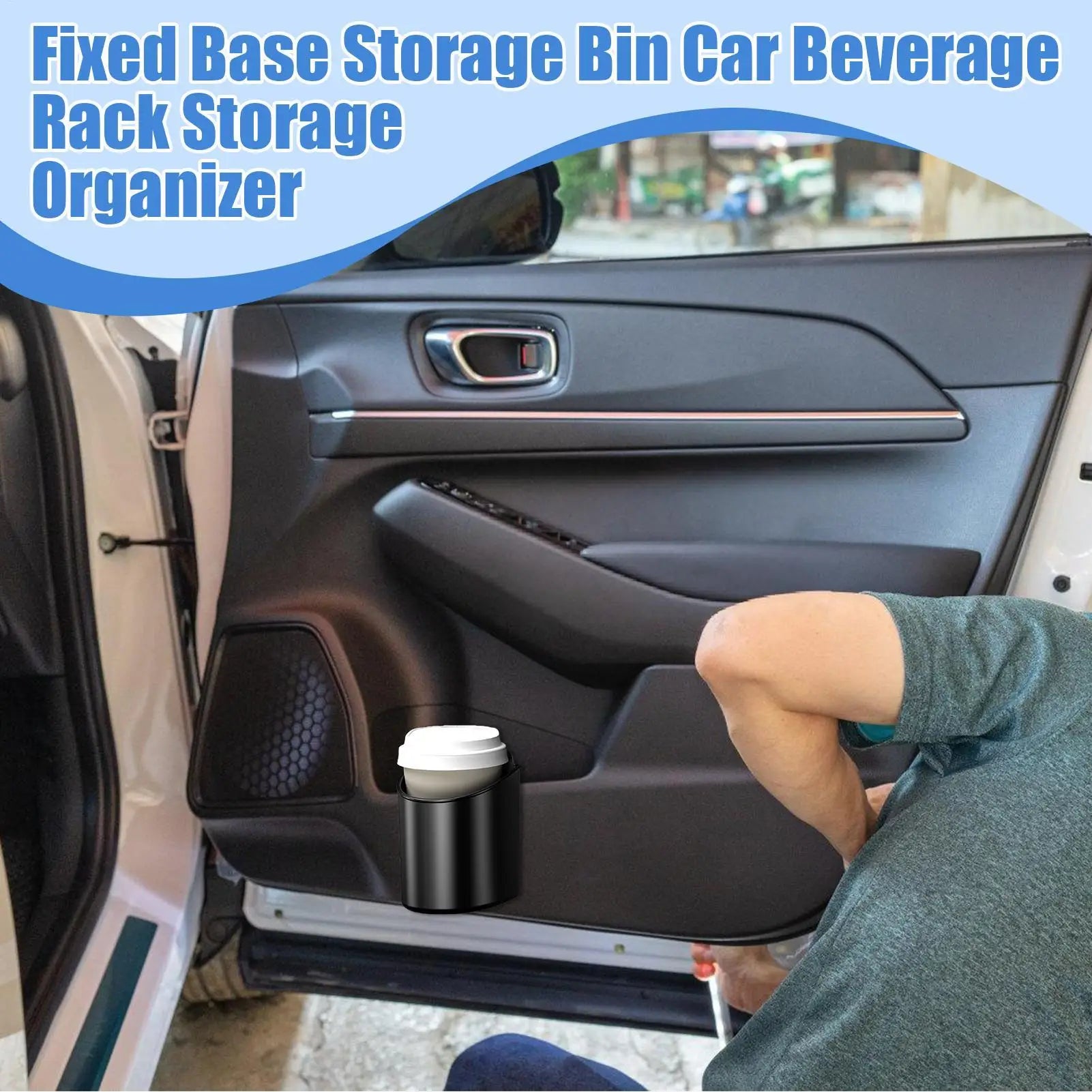 Car Seat Back Cup Holder Universal Auto Door Mount Drink Holder for SUV, Truck, Sedan, RV, Extra Storage for Drivers & Travelers Peaceful Pleasures Health and Wellness