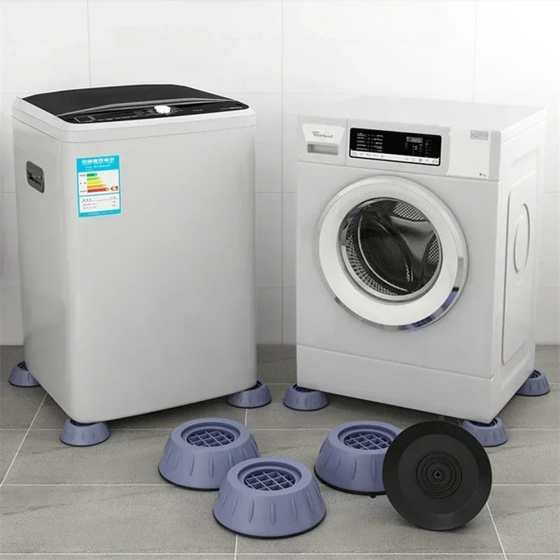 Anti-Vibration Washing Machine Foot Pads | Non-Slip, 4 Pcs