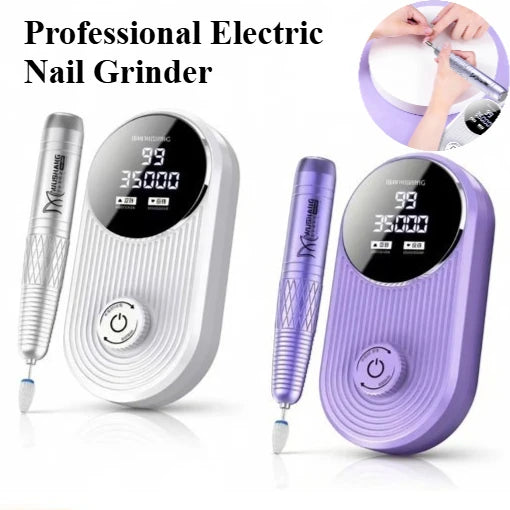 Professional Electric Nail Drill Machine Kit Manicure Pedicure Nail Sander Grinder Cutter Bits Nail Art Equipment Tools Set Peaceful Pleasures Health and Wellness