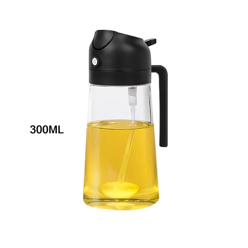 Oil Spray Bottle 200/300/500ml – Kitchen & BBQ Cooking Sprayer