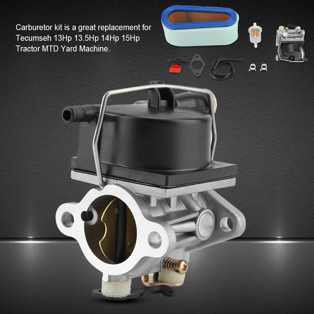 Carburetor Carb Tecumseh 640065A 13Hp 13 5Hp 14Hp 15Hp Air Filter