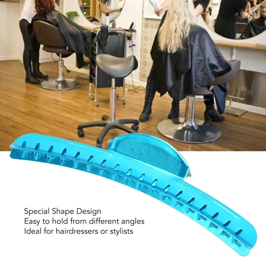 6Pcs/Set Aluminum Metal Hairdressing Hair Clip Salon Thick Haircut Partition Hairpin Barber Fixing Styling Hair Clip Accessories Peaceful Pleasures Health and Wellness