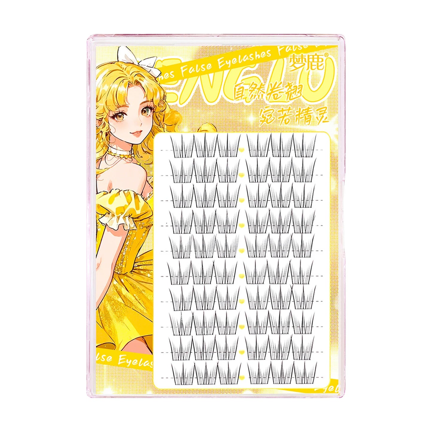 Self-Adhesive Cluster Lashes | No Glue Wispy Reusable Lashes