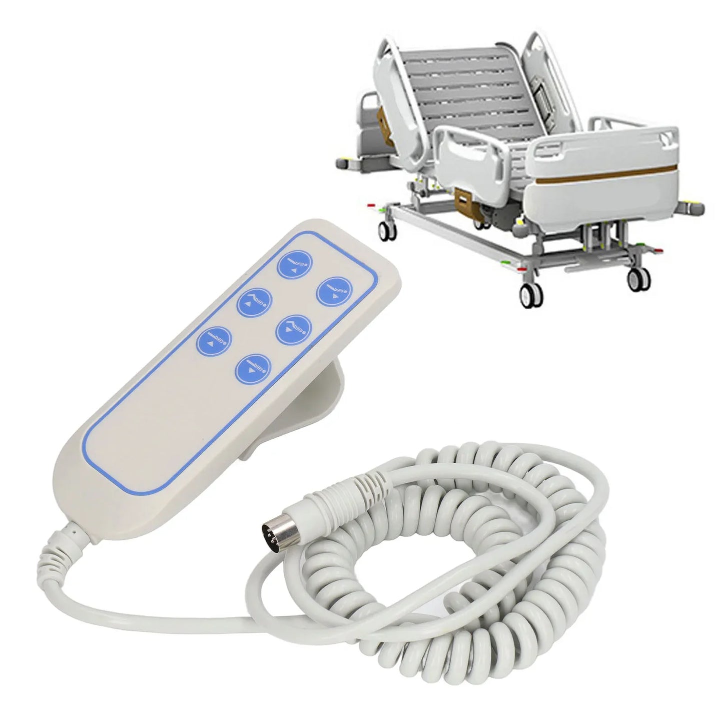 Chair Controller Lifting Bed Electric PVC IP66 Wear Resistant Hand