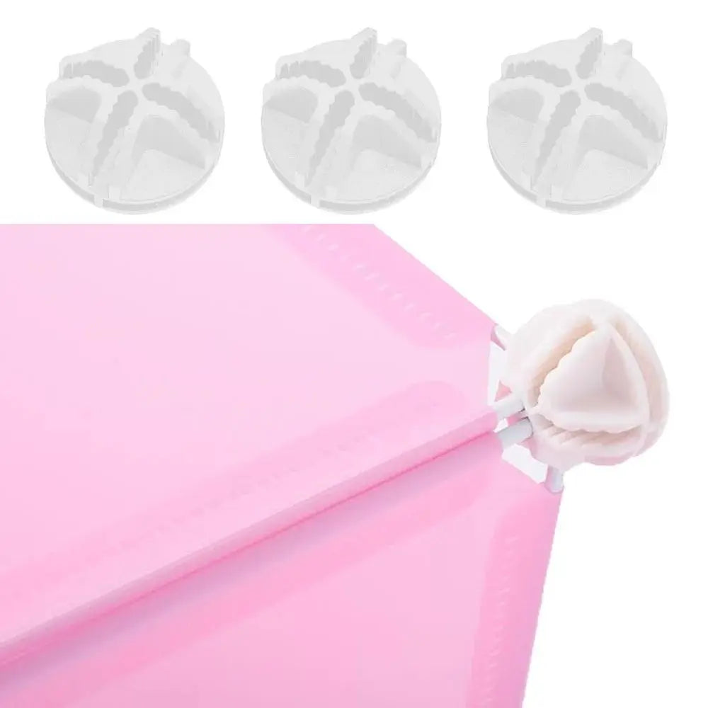 8Pcs Fasteners Accessories Wire Cube Connectors Storage Shelving Modular Organizer Cabinet Closet Clasp Cage Buckles DIY Plastic Peaceful Pleasures Health and Wellness