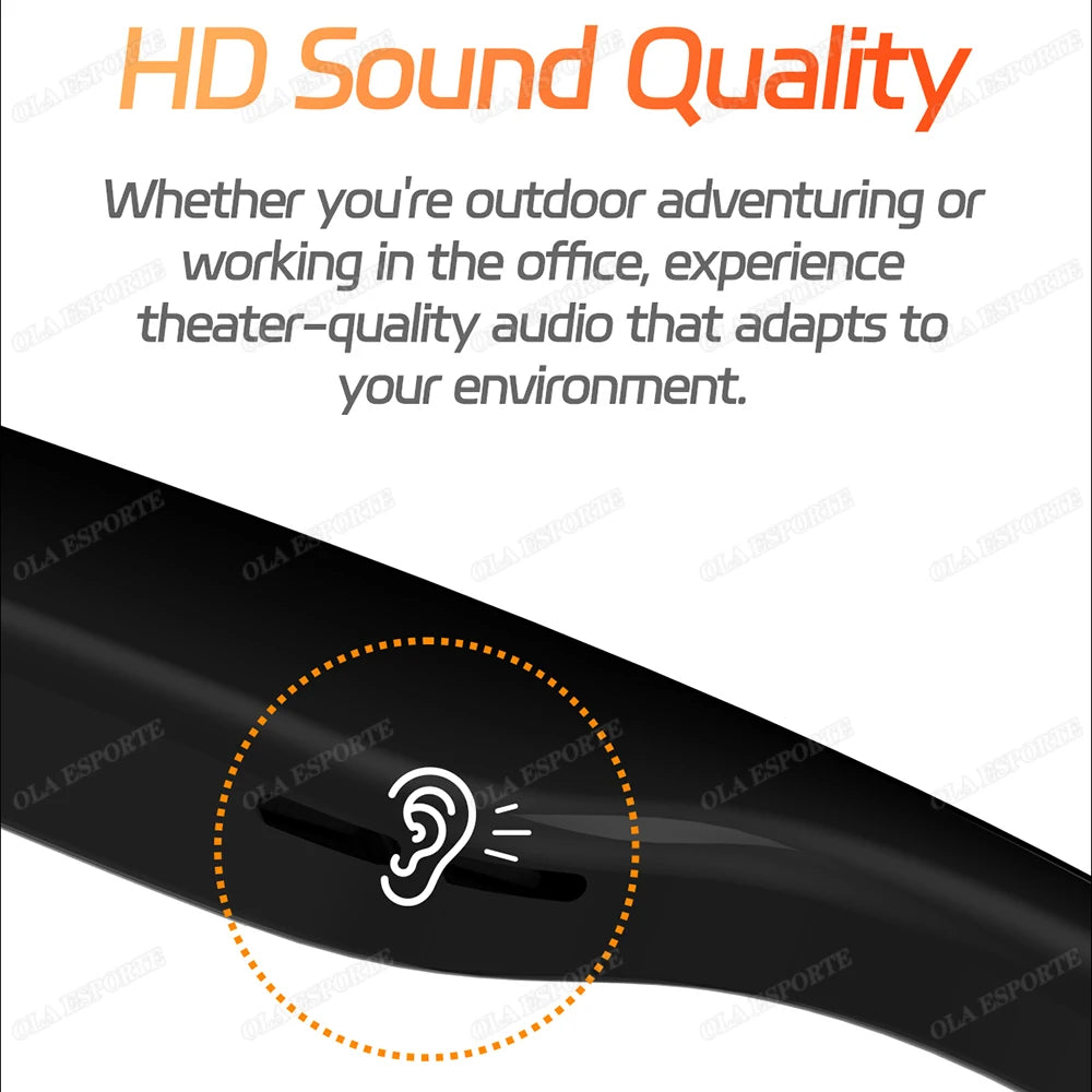 Men Women Smart Glasses Multi-functional BT Call Remote Photo Capture Voice Assistant Outdoors UV-Protective Smart Sunglasses Peaceful Pleasures Health and Wellness