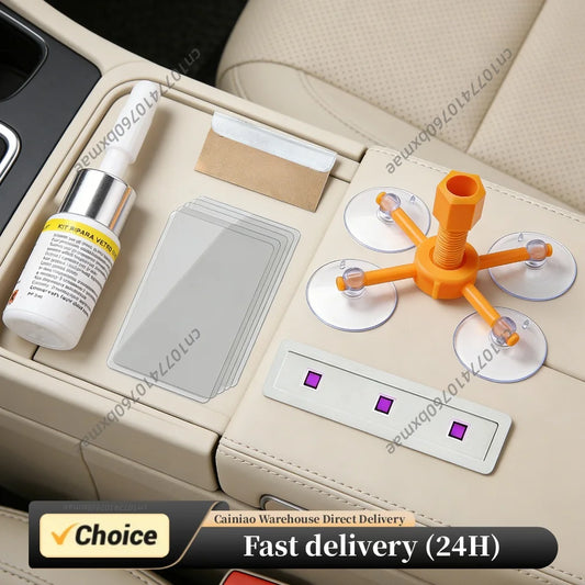 Windshield Chip Repair Kit Quick and Efficiency Glass Repair Liquid for Cracks Rock Chip Repair Kit for Chips and Cracks Peaceful Pleasures Health and Wellness 250ml