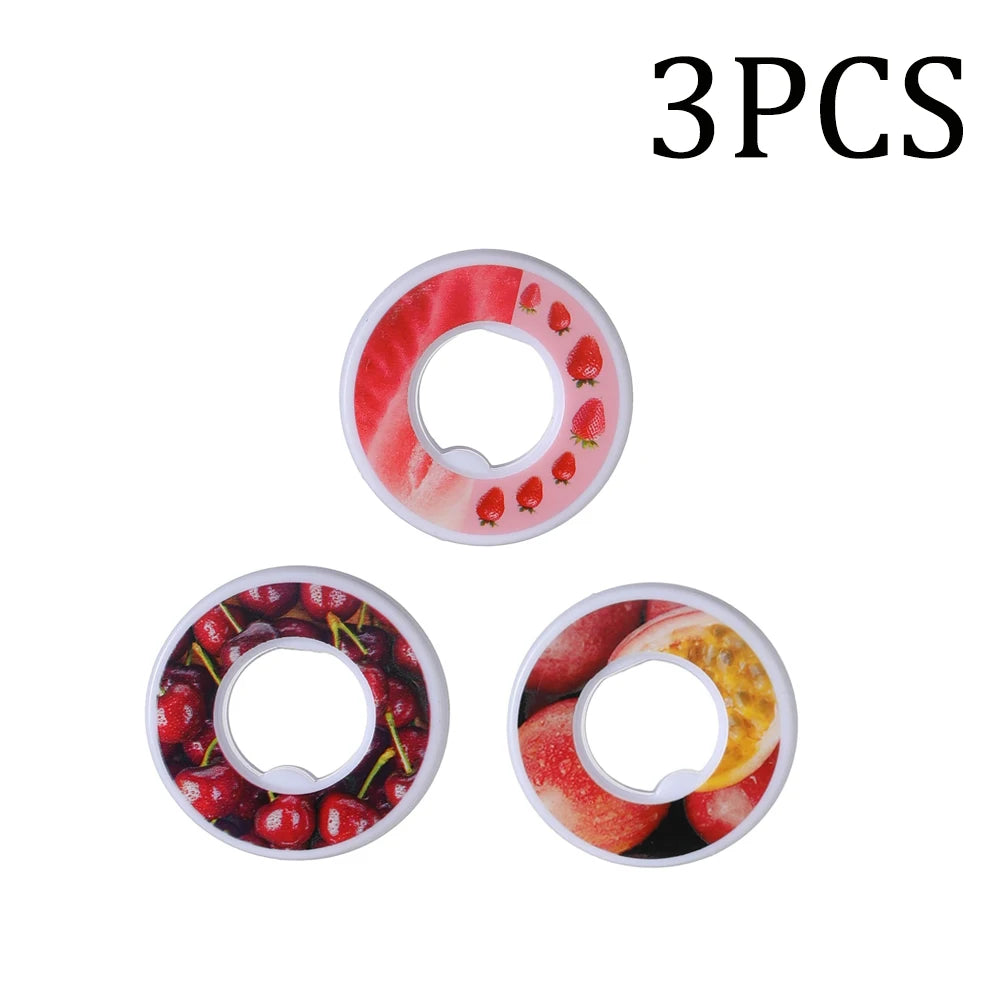 3-Pack Flavor Pods for Sports Water Bottles | Fruit Aroma Rings