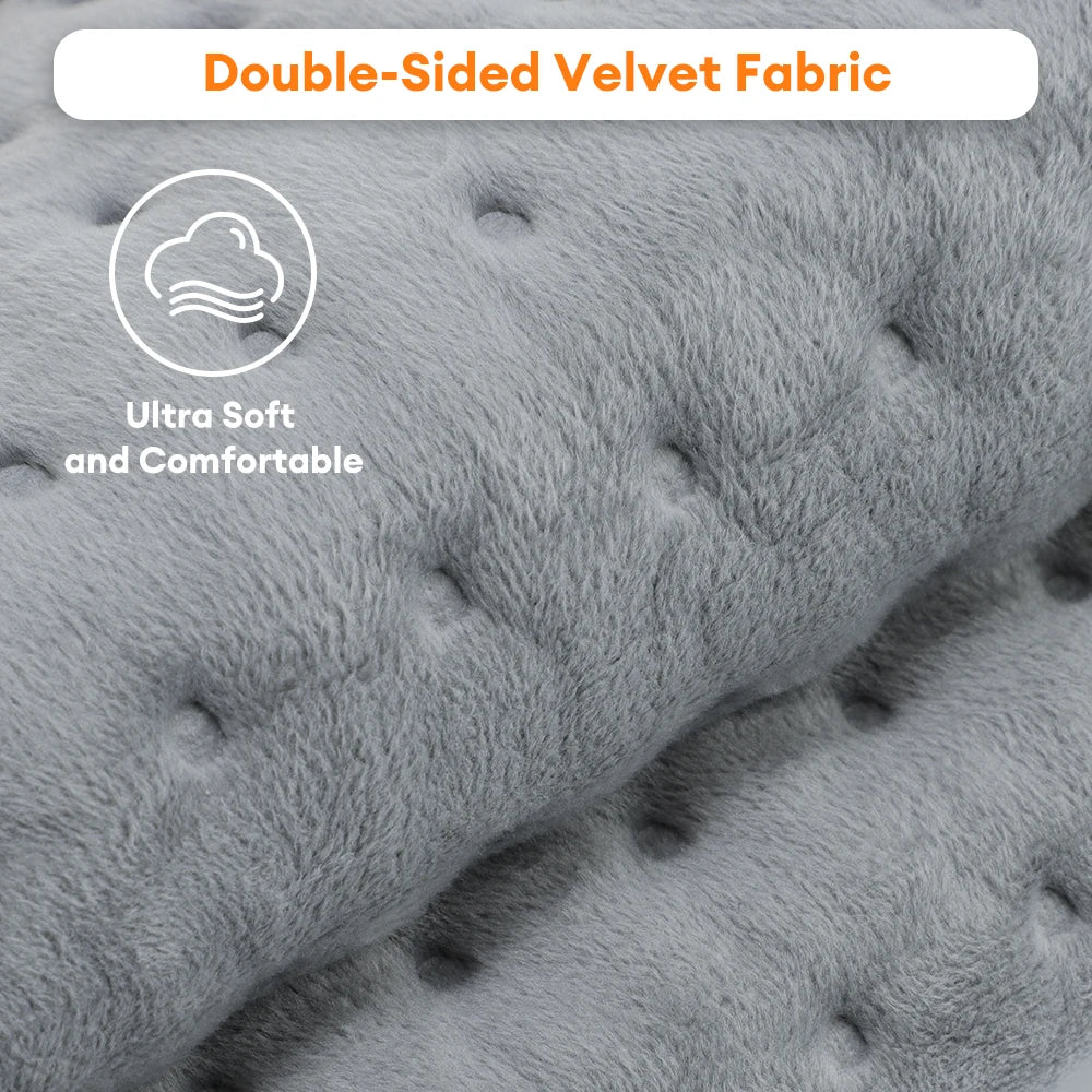Electric Heating Pad for Period Cramps Winter Warm Blankets Office Camping Hand Waist Back Heat Pad 110V 220V Washable 60*30cm Peaceful Pleasures Health and Wellness