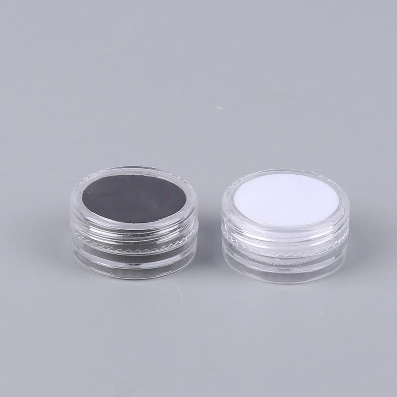 1Set/12 PCS Acrylic Round Gemstone Display Collection Storage Box Jewelry Gems Loose Diamond Container Organizer Case With Lid Peaceful Pleasures Health and Wellness