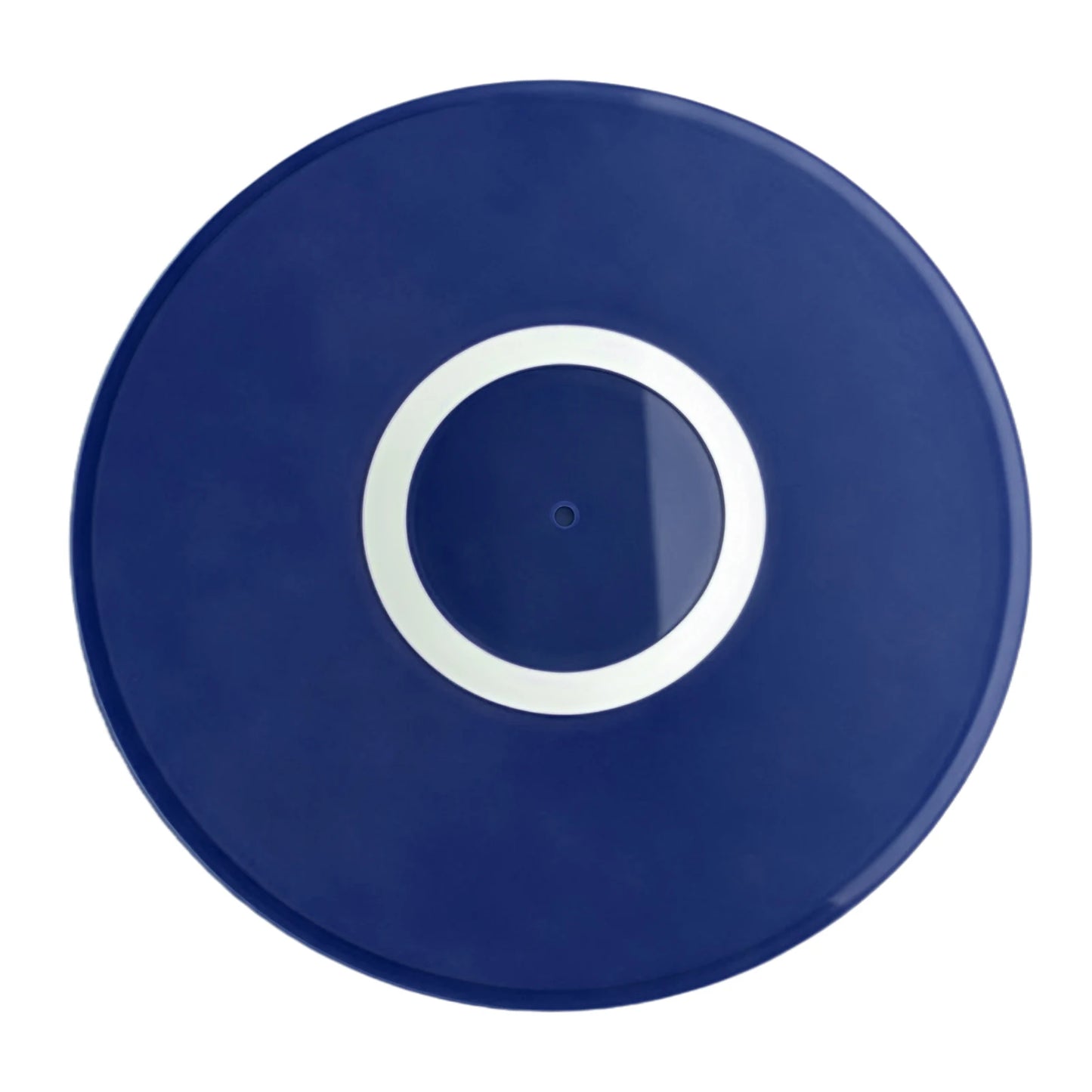 Acrylic Anti Static Slipmat Improves Sound & Performance Turntable Platter Mat for Helps Reduce Noise From Dust Peaceful Pleasures Health and Wellness Retro blue