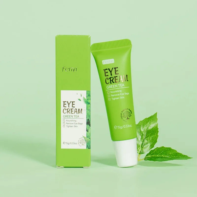 LAIKOU Green Tea Eye Cream 15g – Dark Circles & Puffiness