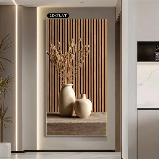 2D Flat, Large Frameless Modern Canvas Artwork Decor Poster, for Home Decor in Living Rooms and Bedrooms, and Makes A Great Gift Peaceful Pleasures Health and Wellness 40x80cm No Frame ZLH10434