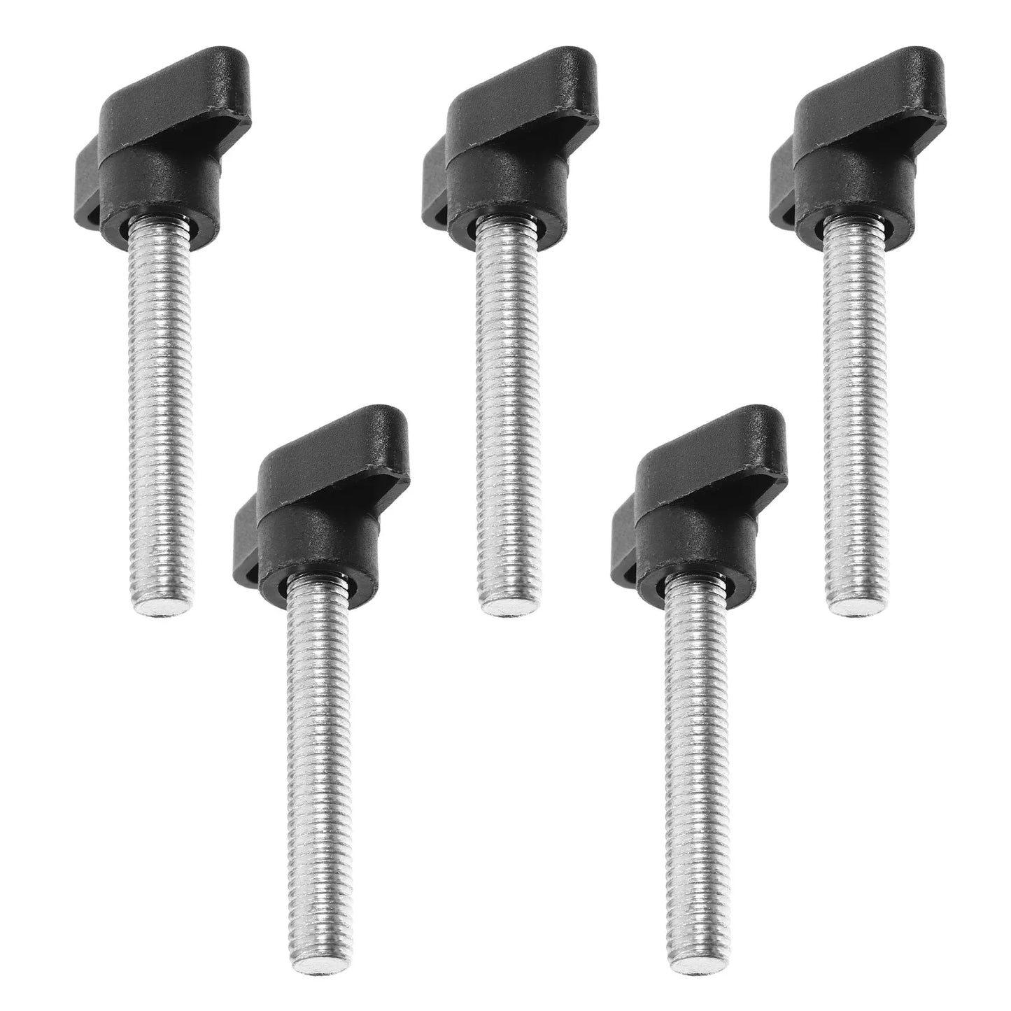 5Pcs Thumb Screws M8x40 Plastic Wing Knob Thumb Screw Knob for Appliances Fixing Machine Maintenance Quick Install Tool Free Peaceful Pleasures Health and Wellness
