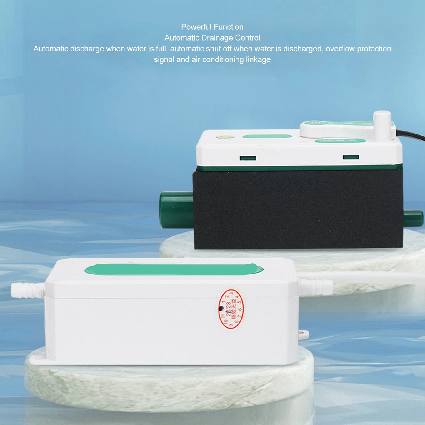 HVAC Condensate Pump HVAC Condensate Pump Quiet Mini Split Automatic Condensation Drainage Pump with 70ml Water 110‑230V Peaceful Pleasures Health and Wellness