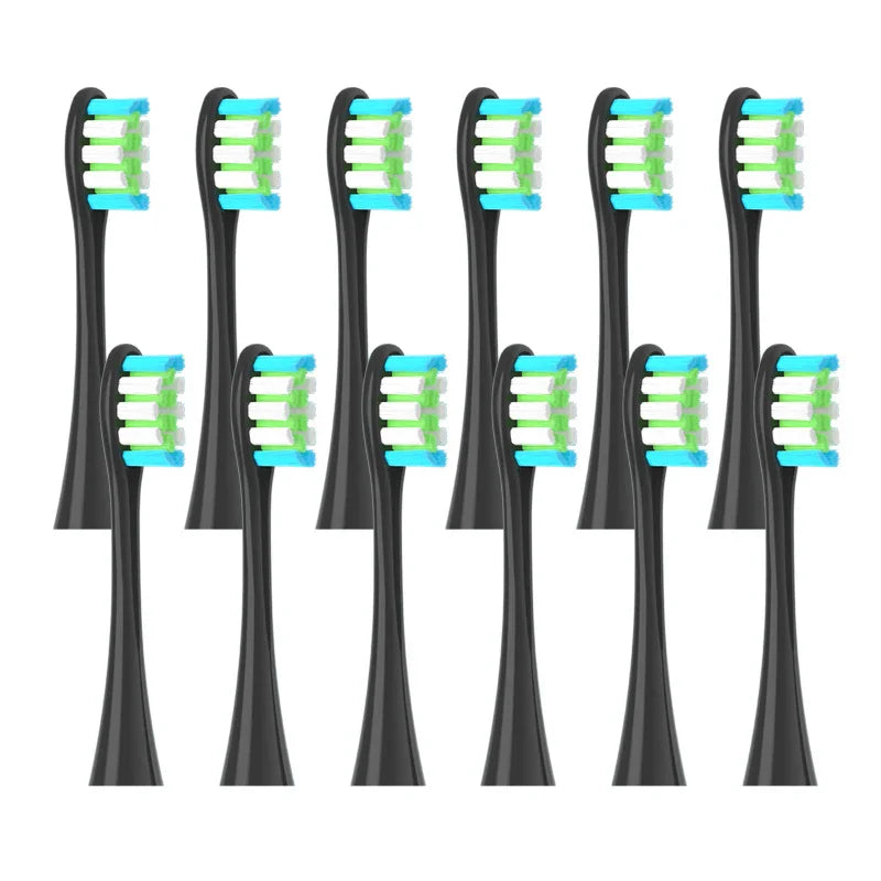 12-Pack Replacement Brush Heads for Oclean X Z1 F1 | Soft DuPont