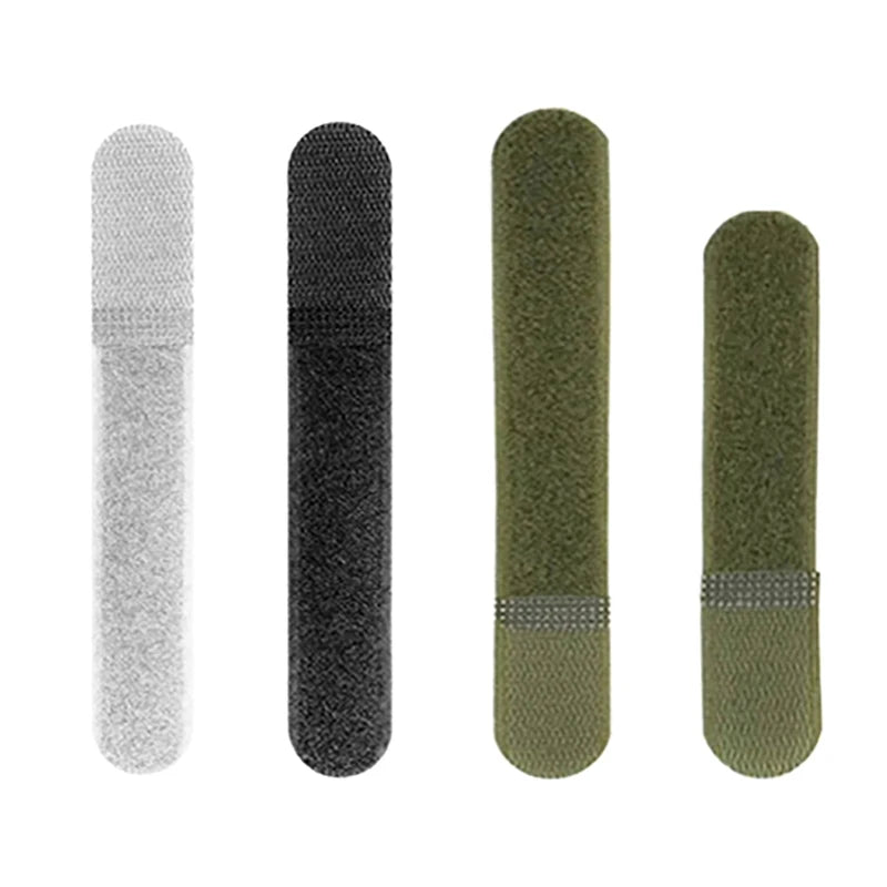 10pcs Reusable Backpack Fastener Buckle Nylon Straps Cable Ties Strap Webbing Organizer Fix Hook Loop Grip Wrapping Cord Peaceful Pleasures Health and Wellness
