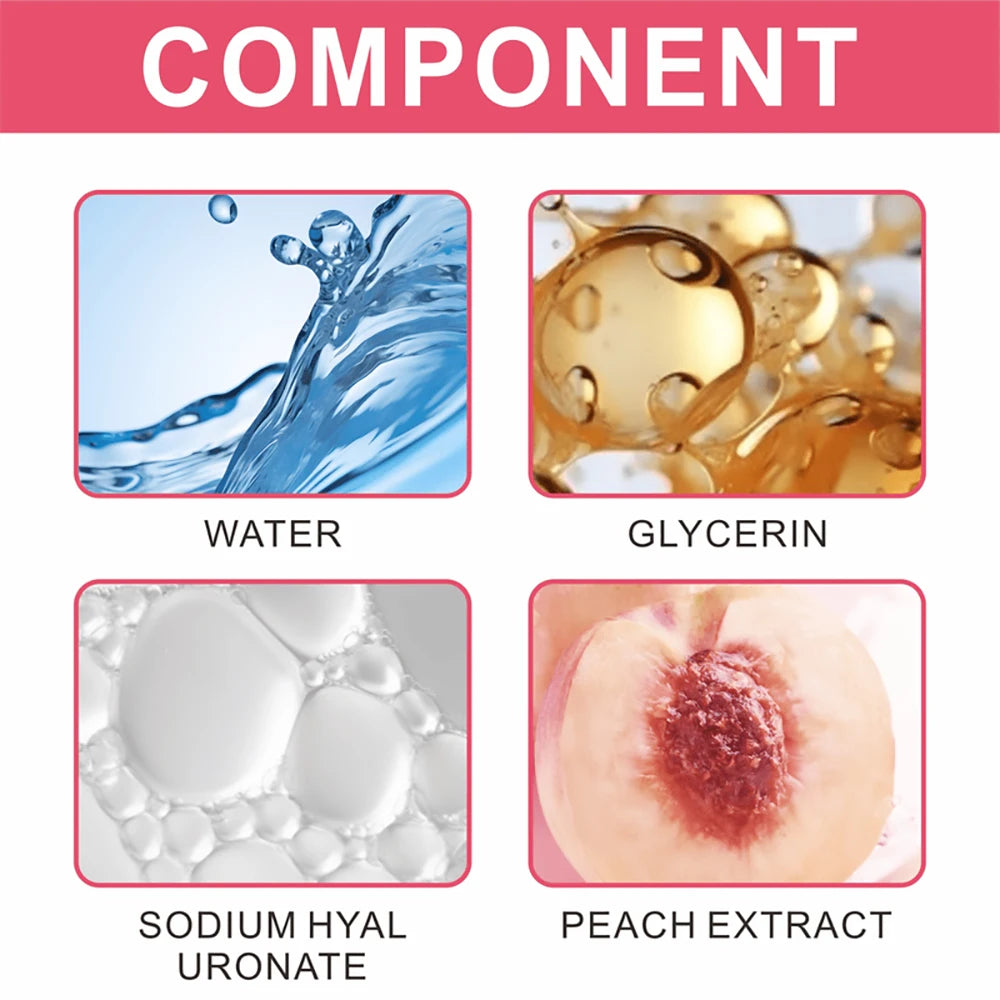 SUYARUN Peach Sugar Scrub Exfoliator - Moisturizing Body Polish with Shea Butter, Natural Exfoliator for Smooth Skin, 300g. Peaceful Pleasures Health and Wellness