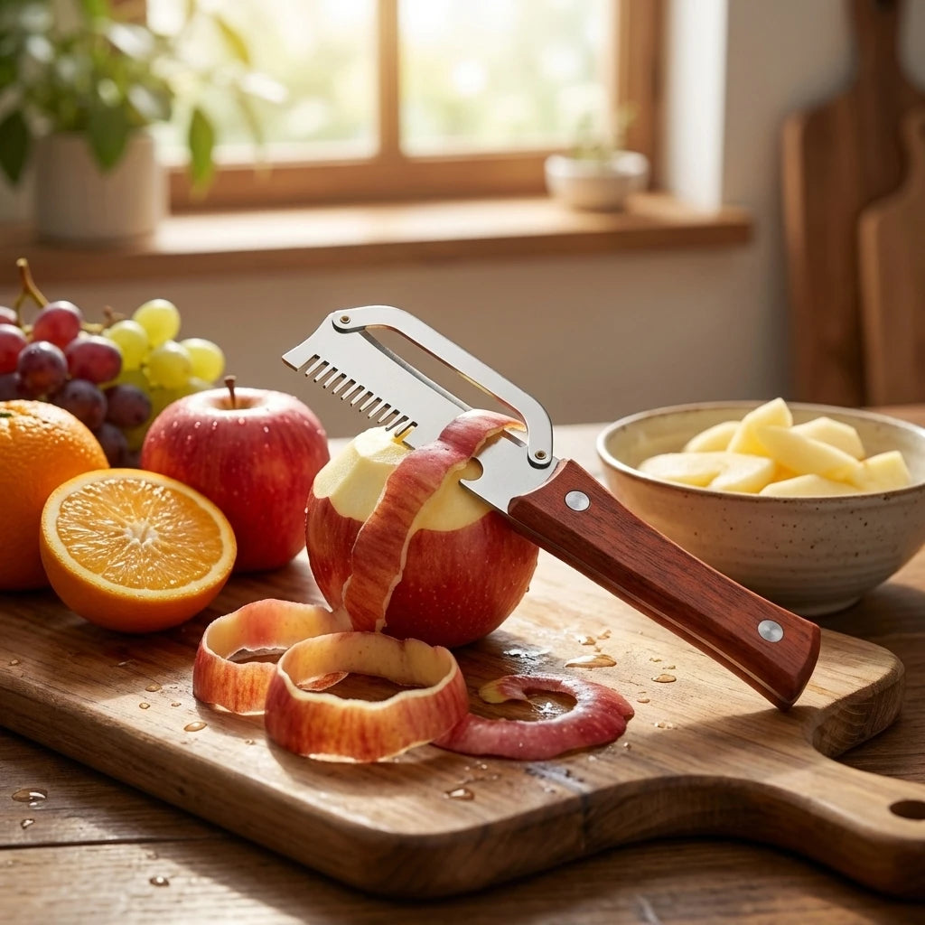 2-in-1 Stainless Steel Peeler & Bottle Opener | Kitchen Tool